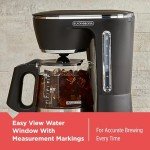 BLACK+DECKER 12-Cup Programmable Coffee Maker