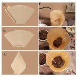 160 Count Unbleached #4 Cone Coffee Filters