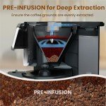Gevi 12-Cup Touch Screen Coffee Maker