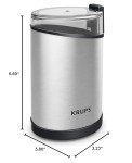 KRUPS Electric Coffee Grinder - 200W, 3oz Capacity