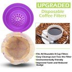 CAPMESSO 300 Disposable Coffee Filters for K-Cup