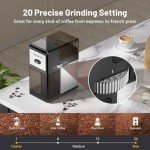 Keenstar Electric Burr Coffee Grinder with 20 Settings