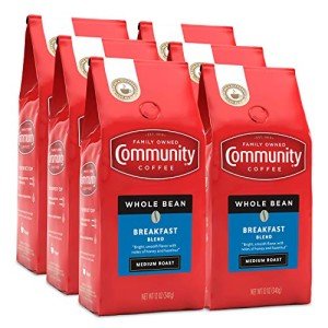 Community Coffee Breakfast Blend Whole Bean, 72 Ounce