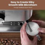 Gevi EzBru Barista Espresso Machine with Milk Frother