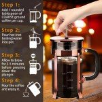 YMMIND 21oz Stainless Steel French Press Coffee Maker