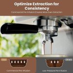 Gevi EzBru Barista Espresso Machine with Milk Frother