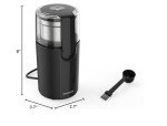 Electric Coffee & Herb Grinder with Stainless Steel Bowl