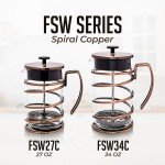 OVENTE 34 oz French Press Coffee & Tea Maker