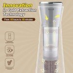 Homtone Portable Rapid Cold Brew Coffee Maker