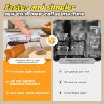 Homtone Portable Rapid Cold Brew Coffee Maker