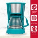 Holstein 5-Cup Drip Coffee Maker with Carafe