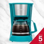 Holstein 5-Cup Drip Coffee Maker with Carafe