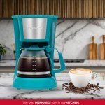 Holstein 5-Cup Drip Coffee Maker with Carafe
