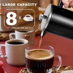SZHETEFU 100 ml French Press – Insulated Stainless Steel