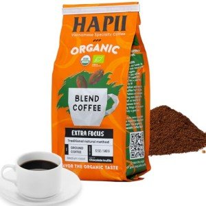 Hapii Organic Vietnamese Coffee Blend - Medium Roast