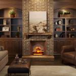 LegendFlame 23" Electric Fireplace with Remote Control