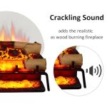 LegendFlame 23" Electric Fireplace with Remote Control