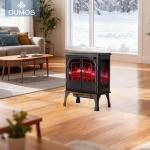 DUMOS 26" Electric Fireplace Stove with Remote