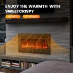 36” Electric Fireplace Insert with Remote Control
