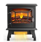 ROVSUN 20'' Electric Fireplace Stove with Heater