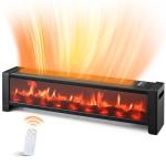 Air Choice 33” Electric Fireplace Heater with Remote