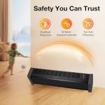 Air Choice 33” Electric Fireplace Heater with Remote