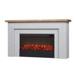Real Flame Malie 68" Electric Fireplace with Mantel