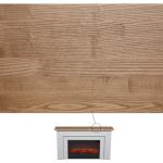 Real Flame Malie 68" Electric Fireplace with Mantel