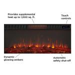 Real Flame Malie 68" Electric Fireplace with Mantel