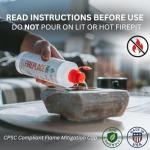 ECOHEAT Bio-Ethanol Fireplace Fuel 500mL – Pack of 25