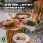 ECOHEAT Bio-Ethanol Fireplace Fuel 500mL – Pack of 25