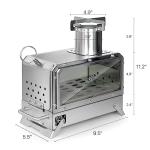 GoHawk Mini Portable Wood Burning Camp Stove