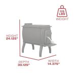 900 sq. ft. Cast Iron Wood Stove