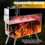 Portable Wood Burning Sauna Stove for Camping