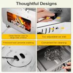 KUNGKA Portable Wood Burning Tent Stove