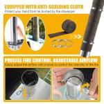 Portable Wood Burning Sauna Stove for Camping