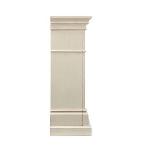 Ivory Electric Fireplace with Traditional Style, 44.75
