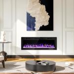 Vitesse 50" Ultra-Thin Electric Wall Fireplace