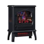 Duraflame 3D Electric Fireplace Stove Heater, Black