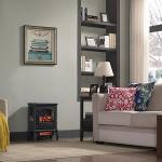Duraflame 3D Electric Fireplace Stove Heater, Black