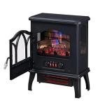 Duraflame 3D Electric Fireplace Stove Heater, Black