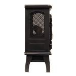 Duraflame 3D Electric Fireplace Stove Heater, Black