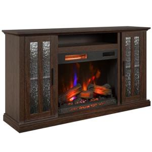 Duraflame Electric Fireplace TV Stand - Oak Finish