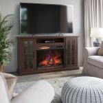 Duraflame Electric Fireplace TV Stand - Oak Finish