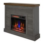 Duraflame Electric Fireplace with Weathered Grey Mantel