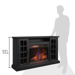 Duraflame Electric Fireplace Mantel for 65" TVs