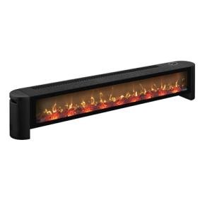 Duraflame Electric Fireplace Baseboard Heater - Black
