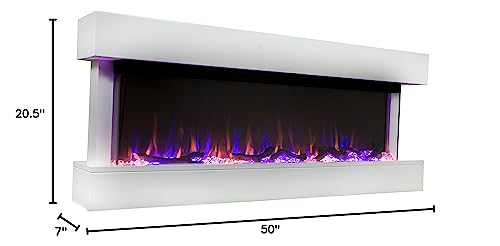 Touchstone Chesmont Smart Electric Fireplace with Mantle