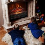 TURBRO 26" WiFi Infrared Quartz Electric Fireplace