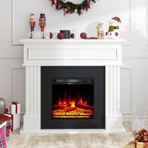 Electric Fireplace TV Stand with 3D Flame